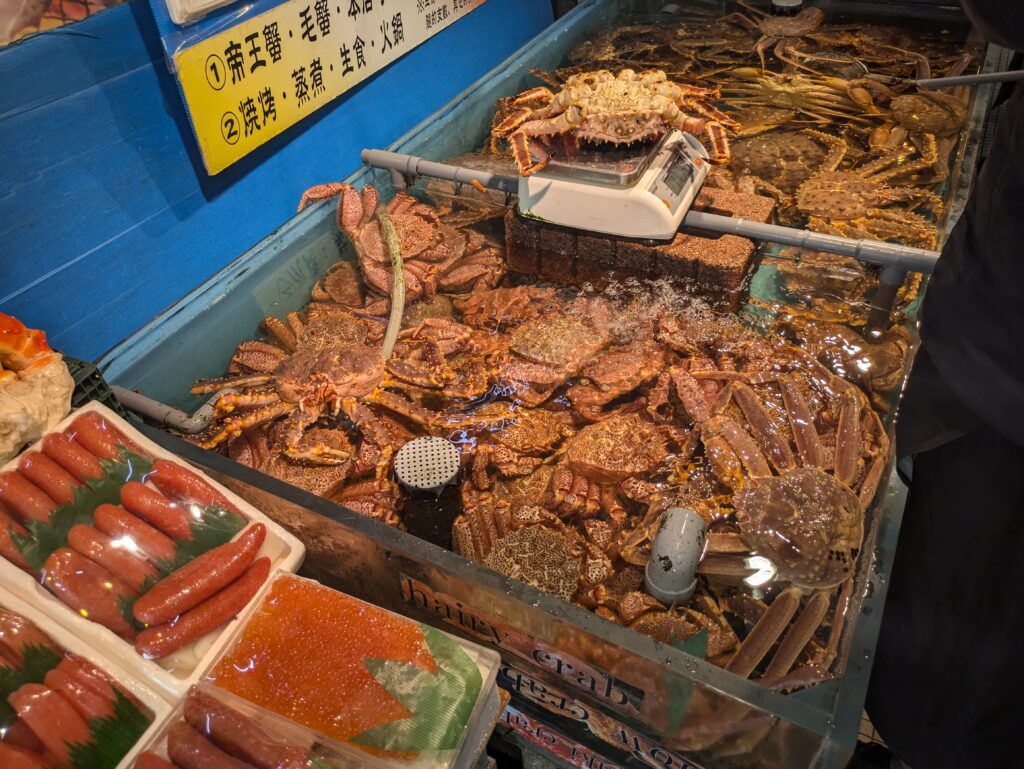 Die Tiere sind riesig...